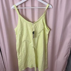 Yellow/green dress - NWT